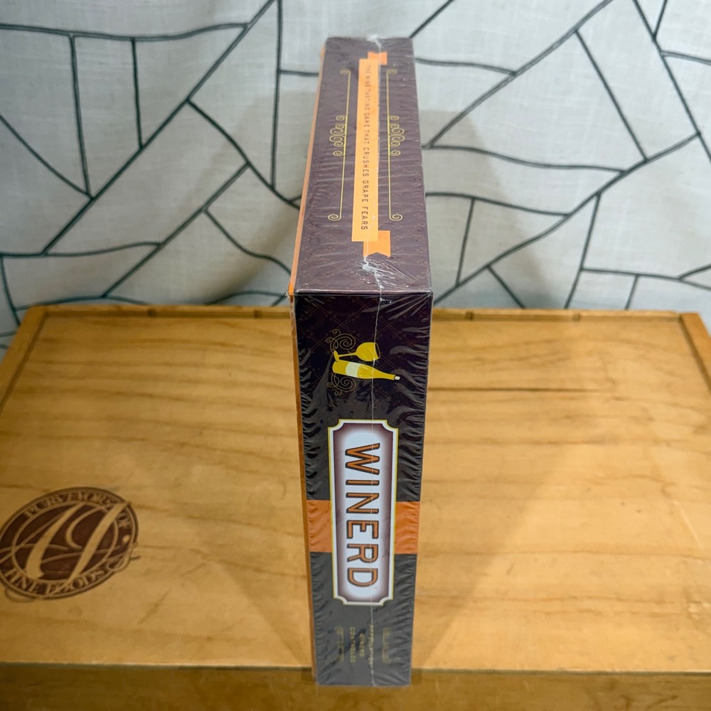 Winerd The Wine Tasting Board Game Trivia and Tasting New Sealed Chronicle Books - Picture 4 of 4